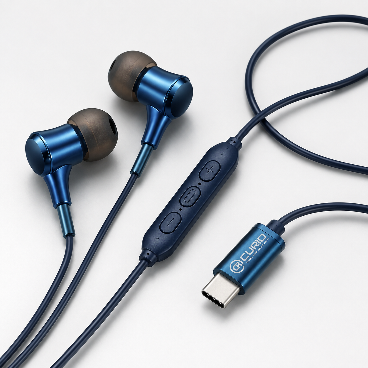 Echo-X Type-C Wired Handsfree Earphones with Volume Control