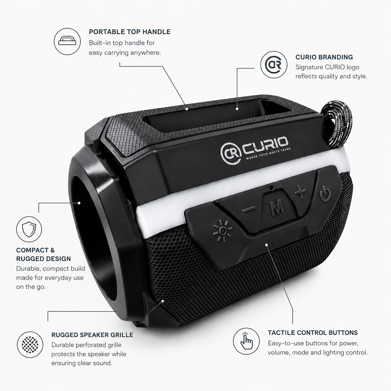 A005 Portable Wireless Bluetooth Speaker
