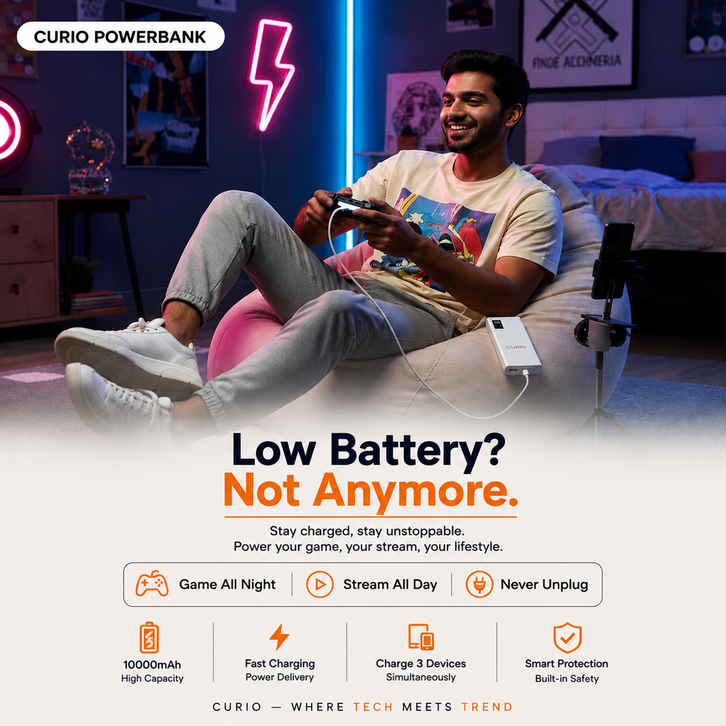 20000mAh Triple Port Power Bank For Everyday