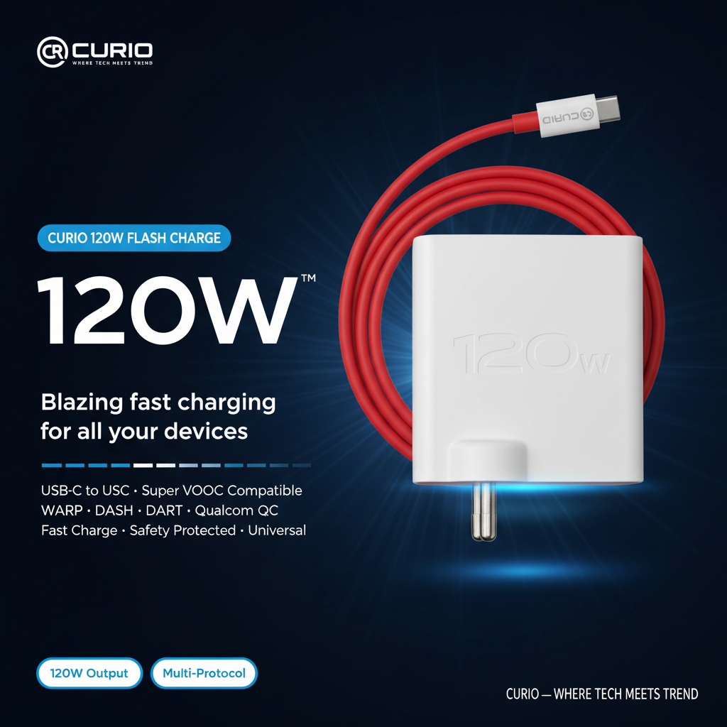 CURIO 120W - Feature Specs Blue