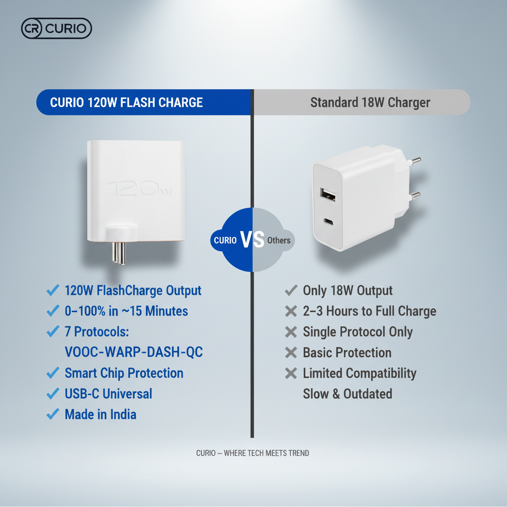CURIO 120W - Premium Comparison Blue