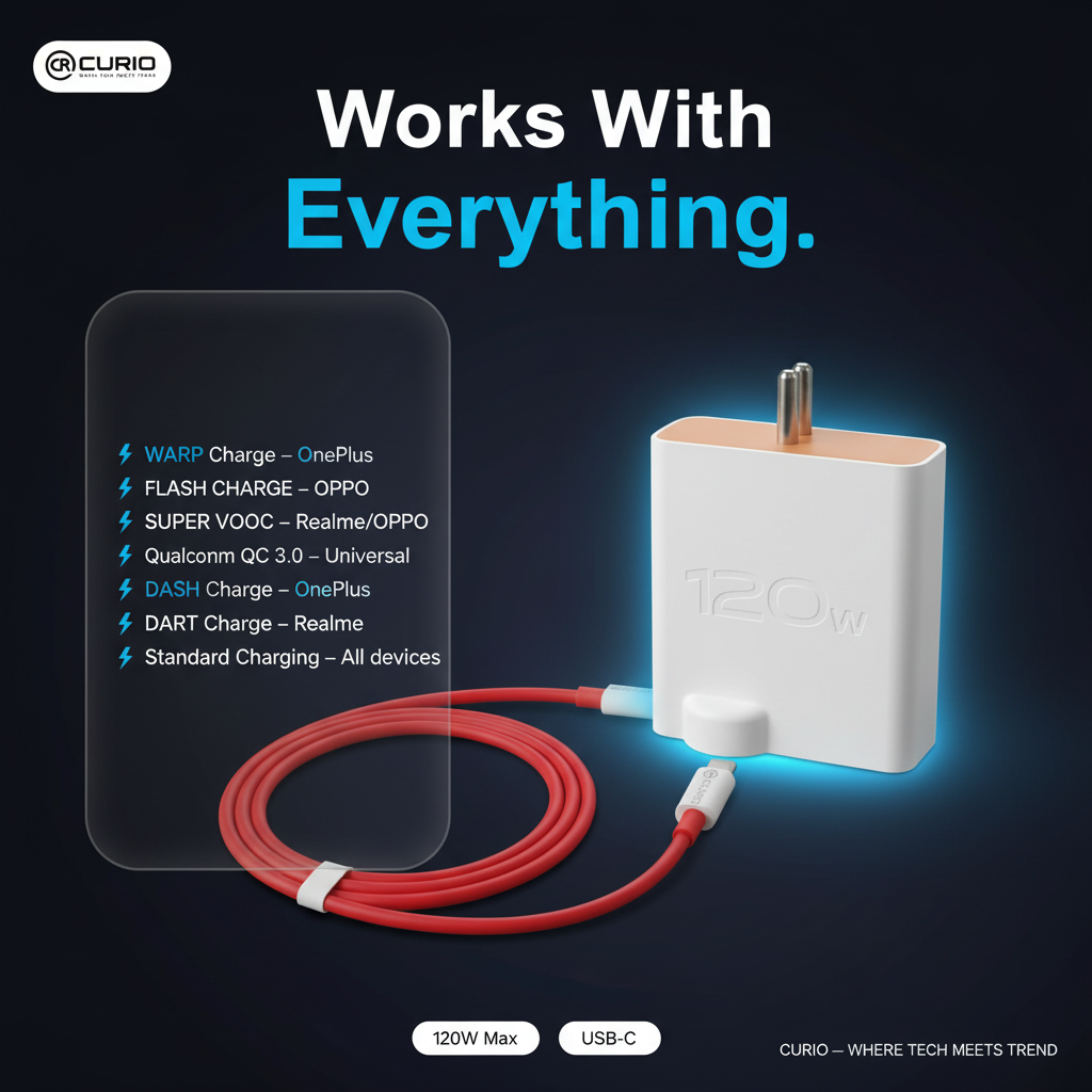 CURIO 120W - Works With Everything