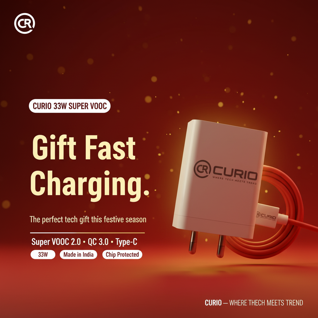 CURIO 33W - Gift Fast Charging Festive