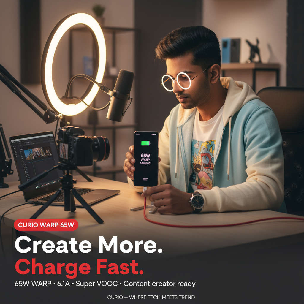 CURIO 65W WARP - Content Creator
