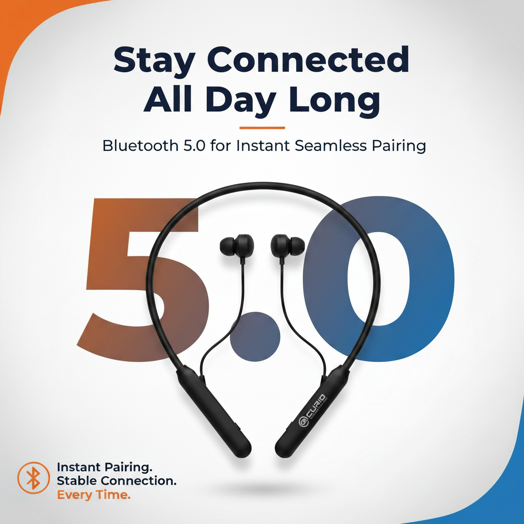 CURIO Airwave Pro - Bluetooth 5.0