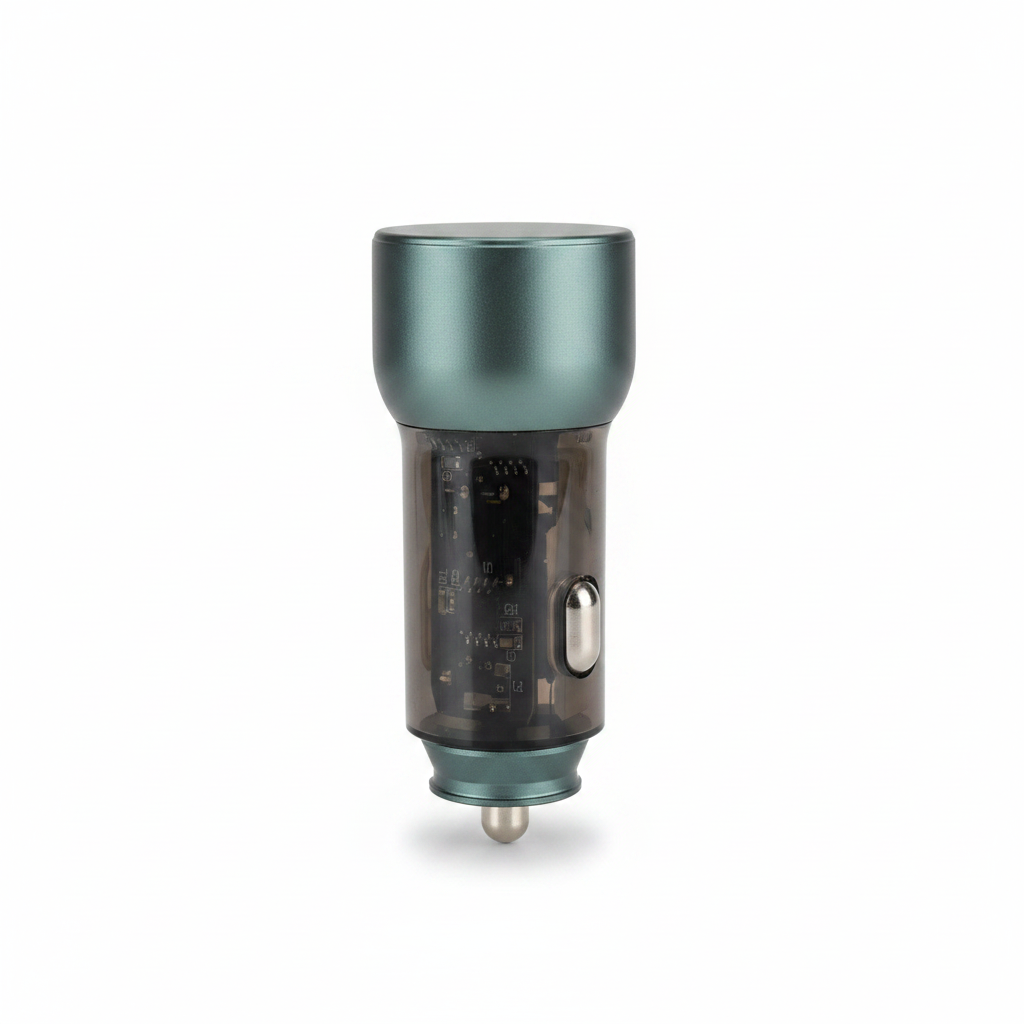 CURIO Car Charger - Clean White Background