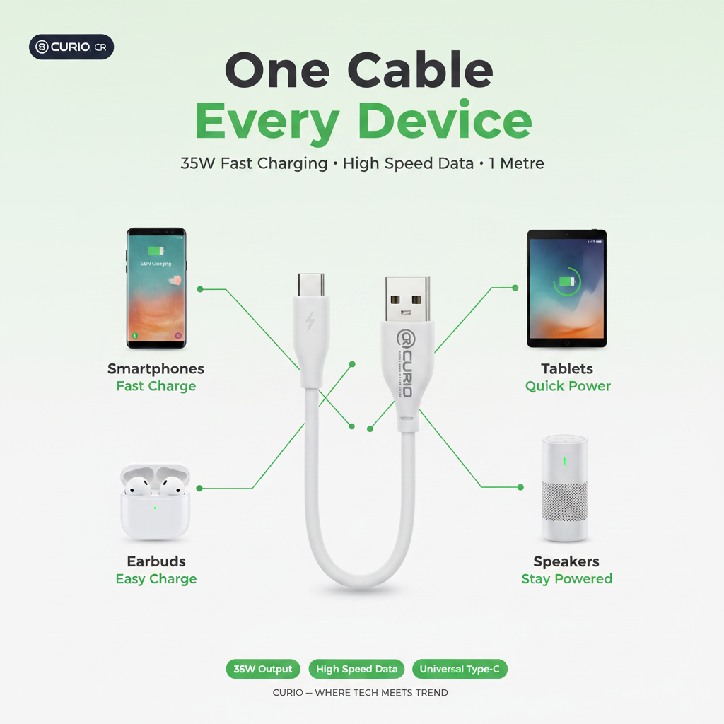 CURIO Ultra Cable - Multi Device Grid