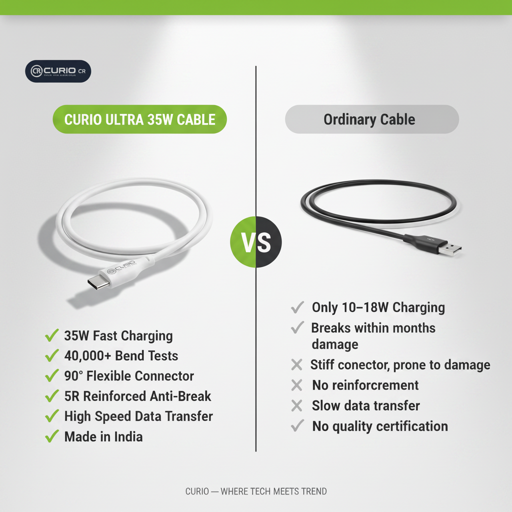 CURIO Ultra Cable - Premium Comparison