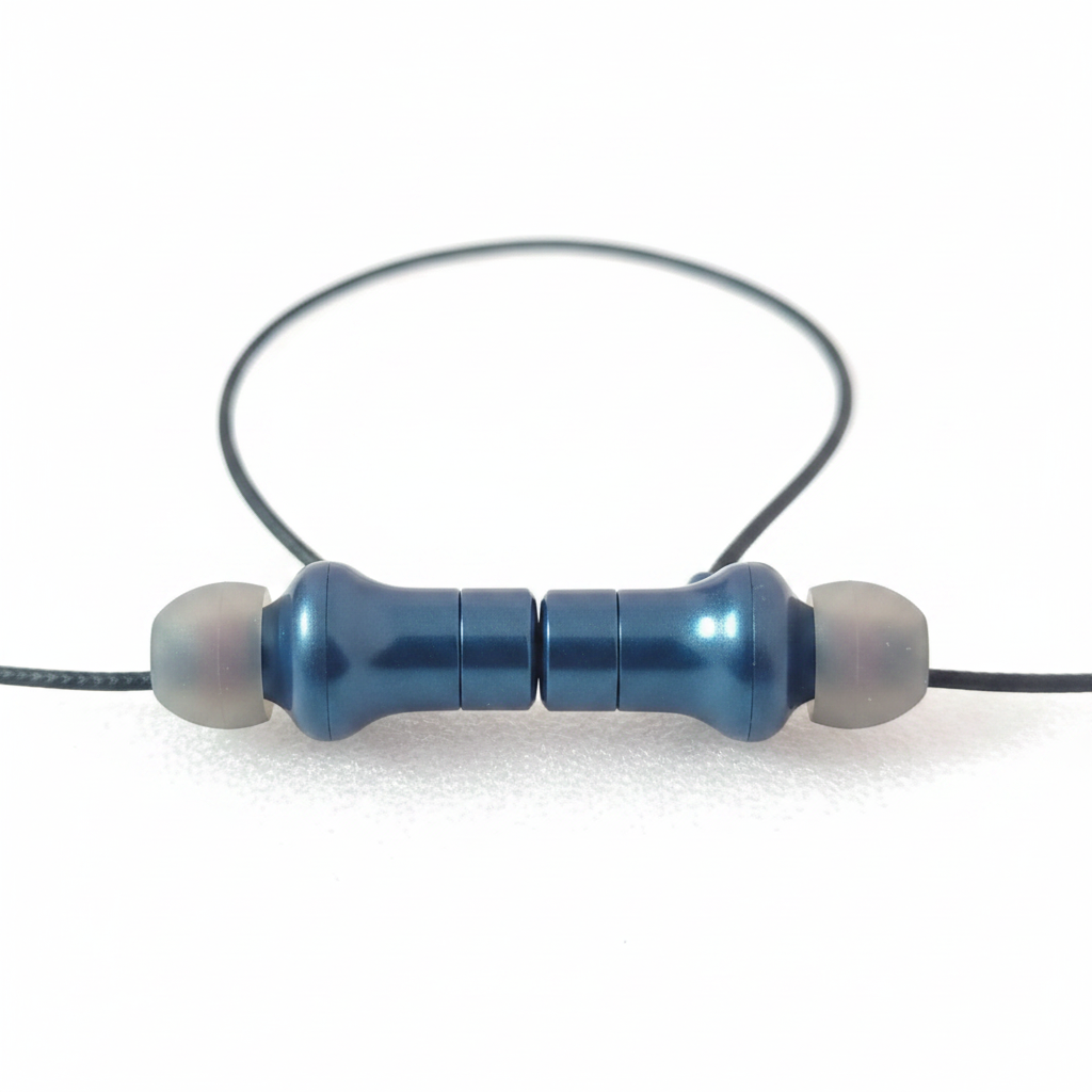 CURIO Warrior Neckband - Earbud Macro White BG