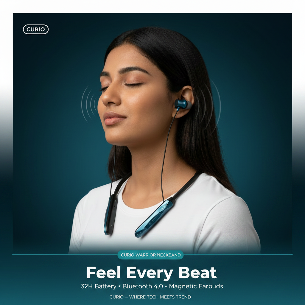 CURIO Warrior Neckband - Premium Cinematic