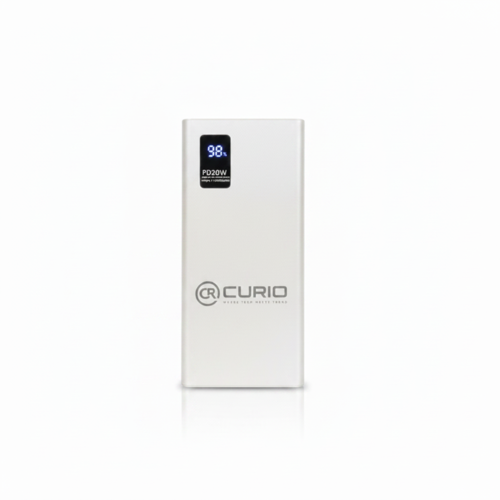 CURIO White Power Bank - Front