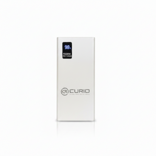 CURIO White Power Bank - Front